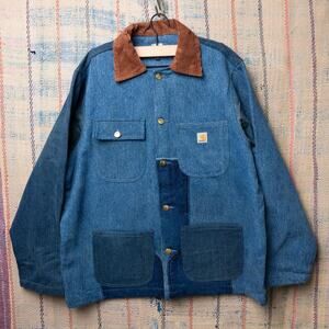 Upcycled carhartt chore jacket